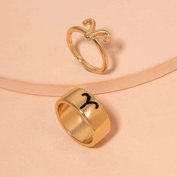 2PCS Aries Decor Rings - Picture 2 of 5